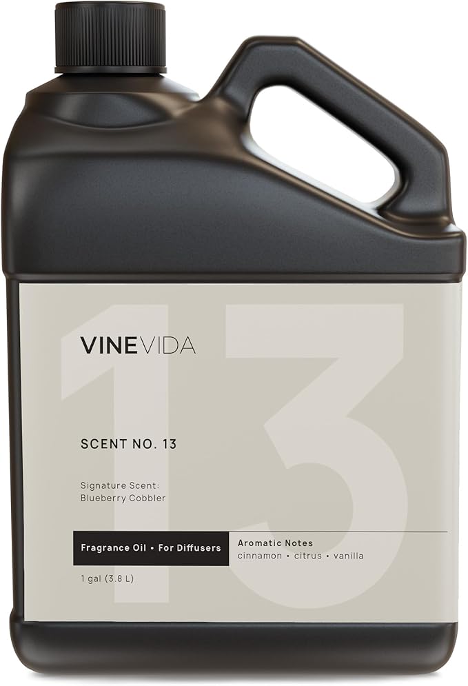 VINEVIDA [128 Fl Oz] Blueberry Cobbler Fragrance Oil for Cold Air Diffusers, Essential Oils for Diffuser Oil Refill & Air Freshener Room Spray