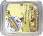 BinkeGG Play (Beauty and The Beast) Clear Acrylic Wind up Music Box with Sankyo Musical Movement (65 Tunes Option)