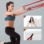 Resistance Bands Set Pull Up Bands 3 Different Levels Fitness Exercise Bands for Men Women for Strength Training,Pilates,Yoga,Crossfit Include Door Anchor Storage Bag and Workout Guide