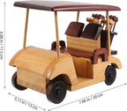 VICASKY Wooden Car Figurine Handmade Retro Vehicle Sculpture for Home Decor Unique Vintage Ornament for Auto Enthusiasts and Collectors Artisan Crafted Wooden Vehicle Collectible