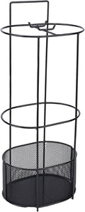 FILFEEL Duty Iron Umbrella Stand – Freestanding Metal Umbrella Holder with Drainage Mesh Base for Entryway, Home, Office & Commercial Use – Compact 20x15x50cm Vertical Storage Rack