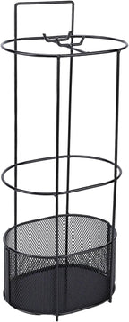 FILFEEL Duty Iron Umbrella Stand – Freestanding Metal Umbrella Holder with Drainage Mesh Base for Entryway, Home, Office & Commercial Use – Compact 20x15x50cm Vertical Storage Rack