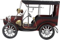 Oumefar Classic Car Model,Metal Antique Vintage Car Model Old Vintage Car Model Ornament for Car Arts Craft Collections Home Desktop Decoration Great Birthday Gift