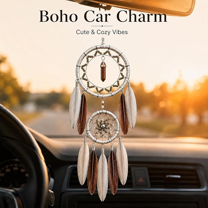 Dream Catchers for Adults Boho Room Décor Dreamcatcher Small Bedroom Wall Hanging for Kids Girls Boys