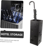 OUNONA Metal Umbrella Holder for Home Decorative Standing Umbrella Stand Stylish Organizer for Entryway Hallways and Office Efficient Drying Design for Various Elegant Modern Look