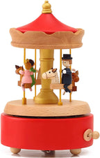 ROSIKING Classical Music Box Revolve Musical Boxes Christmas Birthday Valentine's Day Gifts for Lover, Boyfriend, Girlfriend, Husband, Wife Plays You are My Sunshine