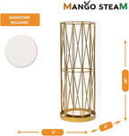 Mango Steam Pluvian Soakstone Umbrella Holder (Regular, Gold)