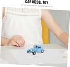 Vintage Car Model Decorative Ornament Retro Metal Vehicle Sculpture for Cabinet Decoration Realistic Design with Rustic Style for Car Enthusiasts and Home Decor