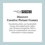 Creative Picture Frames 10.5 x 12.5 Magazine Frame with Full-Strength Glass, Holds Up To A 1/4" Thick Media with Installed Hangers for Easy Mounting, 12x14 Manhattan Black Frame with White Mat