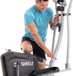 Weslo Momentum G 4.1 Rear-Drive Elliptical Machines with Inertia-Enhanced Flywheel, Black
