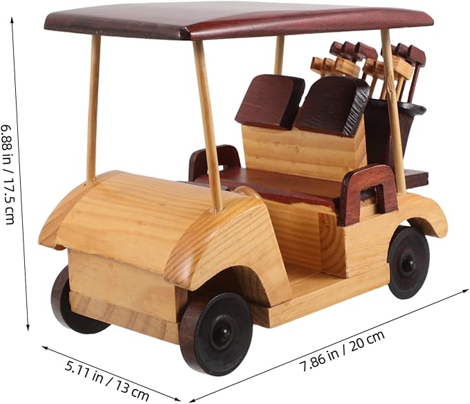 Antique Vehicle Figurine for Home Office Decor Charming Vintage Automobile Miniature Unique Rustic Style Ornament