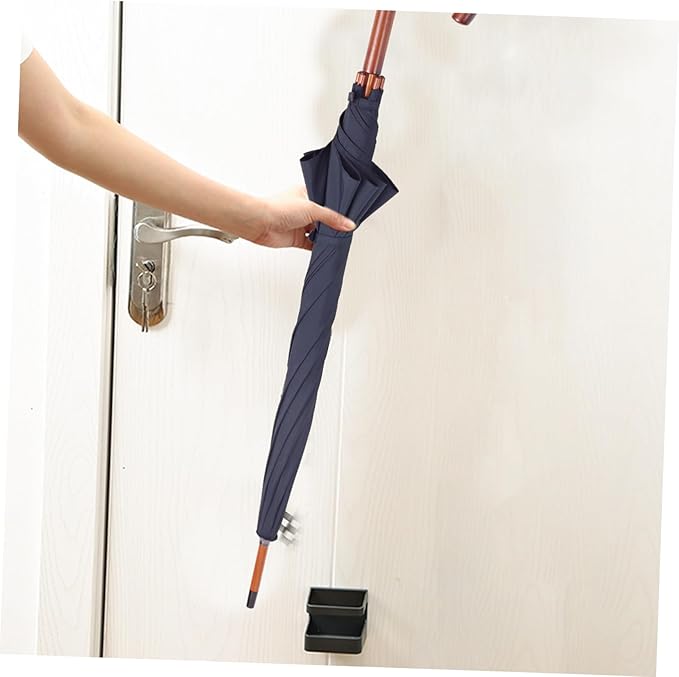 Cabilock Indoor Wall Mount Umbrella Holder Pp Material Self-adhesive Easy Install Water Collection Platform