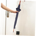 Cabilock Indoor Wall Mount Umbrella Holder Pp Material Self-adhesive Easy Install Water Collection Platform