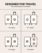 Travel Vacuum Seal Bags for Clothing with Rechargeable Cordless Pump, VINTAR 16 Pack (4J+4L+4M+4S) Carry-on Size Space Saver Vacuum Storage Bags, Compression Packing Bags for Luggage and Suitcase