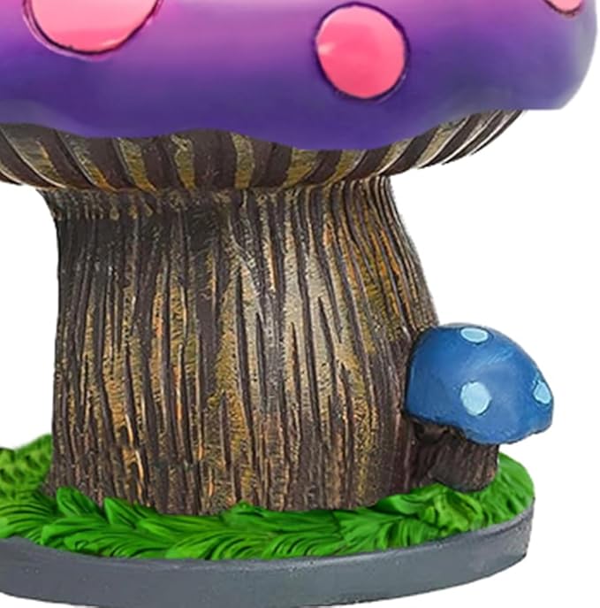 Cute Mushroom House Ashtrays with Storage - Cool Ashtrays for Weed Smokers and Bong Users with Smoking Accessories Collection(Mushroom Ashtray)