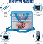 JW Magazine and Tract Holder, JW Field Service Supplies, Jehovah Witness Ministry Supplies, jw.org Accessories Gifts Ideas, Ministry Organizer for Pioneers, Best Life Ever Gifts Pioneer (Light Blue)