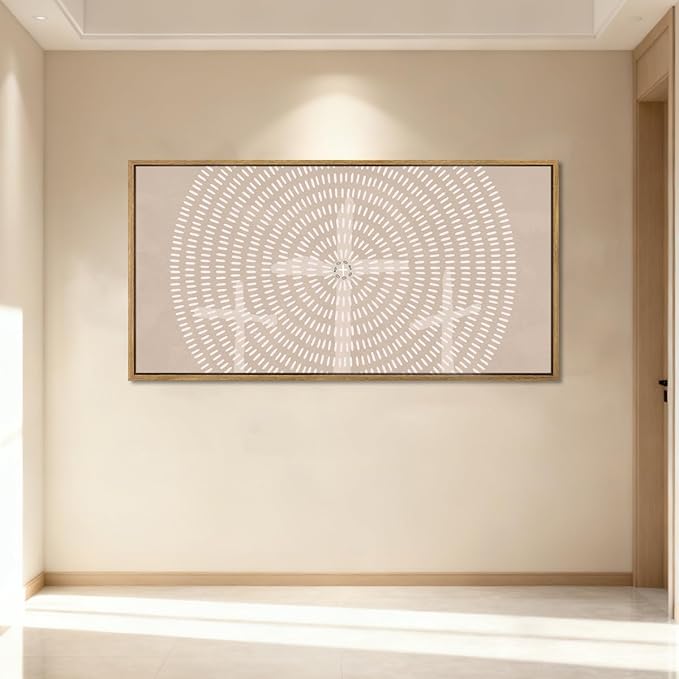 Jesus Wall Art Framed Jesus Feeds The 5000 Canvas Wall Art Christian Paintings Modern Abstract Artwork Neutral Christian Wall Decor Modern Religious Pictures for Living Room Bedroom Office Farmhouse 40x20 Inch
