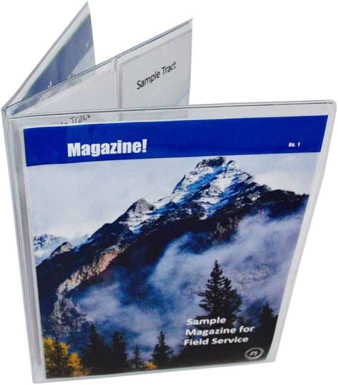 Vinyl Magazine and Tract Organizer
