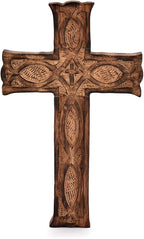NIRMAN Handmade Wooden Wall Cross Church Home Room Décor