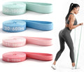 HAPBEAR Pull Up Assistance Bands - Pull Up Bands - Resistance Bands - Exercise Bands Resistance Bands Set of 5 - Workout Bands for Working Out, Stretching, Muscle Training