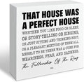 Motivational Home Decor, Literary Home Decor, Inspirational Saying, Living Room Decorate, Family Wall Desk Decoration, Rustic Farmhouse Wall Decoration, Office Accessories 5.1x5.1inches C24
