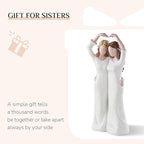 Storieme Gifts for Best Friends Women: Soul Sister Friendship Bestie Birthday Gift - Unique Present for Sisters from Sister Resin Figurines