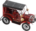 Metal Antique Vintage Car Model, Old Vintage Car Model, Antique Car with Miniature Classic Car Arts for Office Home Desktop Decoration