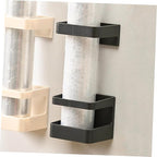 HEALLILY Elegant Wall-mounted Umbrella Rack Pp Material Rust- Storage Rack for Fresh Produce