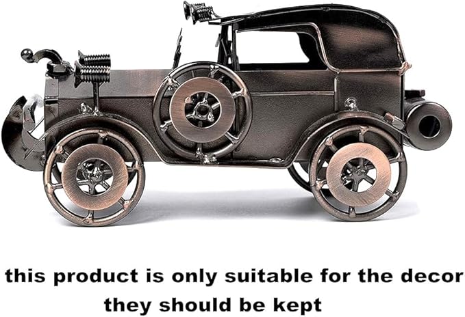 Handcrafted Metal Vehicle Model Handcrafted Collections Collectible Vehicle for Bar or Home Decor Decoration Great Gift
