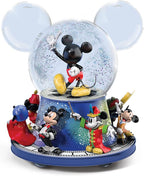 The Bradford Exchange Disney Mickey Mouse Rotating Glitter Globe