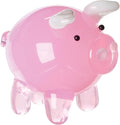 Miniature Glass Pig Figurine