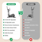ANCHEERAMA006033 Black Dark Elliptical Exercise Machine