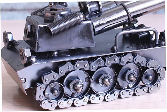 Vehicle Decoration Home Decor Iron Model Tank Model Metal Decorations Metal Vehicle Decoration