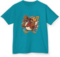 Dabbing Turkey 67 Funny Thanksgiving Pilgrim Kids Boys Girls Cool Swag Retro Fall Football Feast