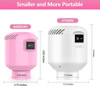 Electric Pump for Vacuum Storage Bags, Travel Vacuum Pump for Various Vacuum Seal Bags Portable Vacpack Air Pump for Compression Clothing Blanket Luggage Pink (Storage Bag Not Included)