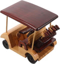 BESPORTBLE Wooden Vehicle Ornament Antique Car Model Handmade Retro Desktop Decoration for Home and Office Unique Rustic Car Sculpture for Bookshelf and Cozy Atmosphere