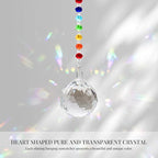 Sympathy Gifts for Loss of Loved One, Crystal Sun Catcher Rainbow Maker, Condolence Memorial for Loss of Mom Dad Dog (Husband-Type B)