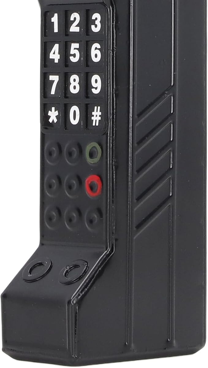 Qinlorgo Vintage Brick Cell Phone, Retro Mobile Phone Model, Handmade Iron Decorative Ornament with Classic Design, Ideal for Living Room, Office & Cafe Gift
