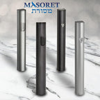 3-Piece Aluminum Door Mezuzah Cases: Special Profile, No Holes, 4-Inch 10cm Hebrew Parchment Scroll Holder Boxes