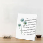 Motivational Quotes Wall Art Decor, Inspirational Graduation Decor Gift, Positive Canvas Posters Painting Artwork for Office Classroom Bedroom Home Decorations (11.5 X 15 Inches, Framed)