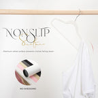 HOUSE DAY Premium Velvet Hangers 100 Pack, Non-Slip Clothes Hangers Ivory - Durable and Sturdy Felt Hanger, Velvet Hanger for Coat, Pants & Dress Slim Space Saving for Closet Organizer