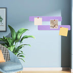 Bulletin Board Cork Board Cork Boards for Walls Cork Board for Office Pin Board Bulletin Boards for Walls (Light Purple)