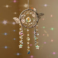 Artilady Dream Catcher for Girls - Butterfly Small Dream Catchers with Crystals Cute Room Decor for Teen Girls Boys Boho Bedroom Wall Home Decorations Birthday Christmas Women Kids Gifts