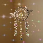 Artilady Dream Catcher for Girls - Butterfly Small Dream Catchers with Crystals Cute Room Decor for Teen Girls Boys Boho Bedroom Wall Home Decorations Birthday Christmas Women Kids Gifts
