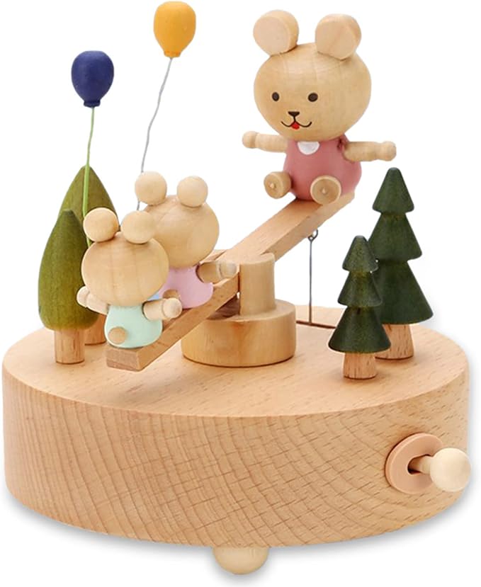 ROSIKING Classical Music Box Revolve Musical Boxes Christmas Birthday Valentine's Day Gifts for Lover, Boyfriend, Girlfriend, Husband, Wife Plays Castle in The Sky