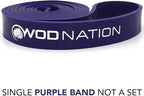WOD Nation Pull Up Assistance Bands (10-175lbs Band) - Best for Pullup Assist, Chin Ups, Resistance Bands Exercise, Stretch, Mobility Work & Serious Fitness - 41 inch Straps