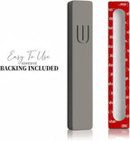 SURI Mezuzah for Door with Scroll – 9 Inch Modern Mezuzah Case with Non Kosher Scroll Included, Fits up to 8” Scroll, Easy Adhesive Installation, Gift Box Included