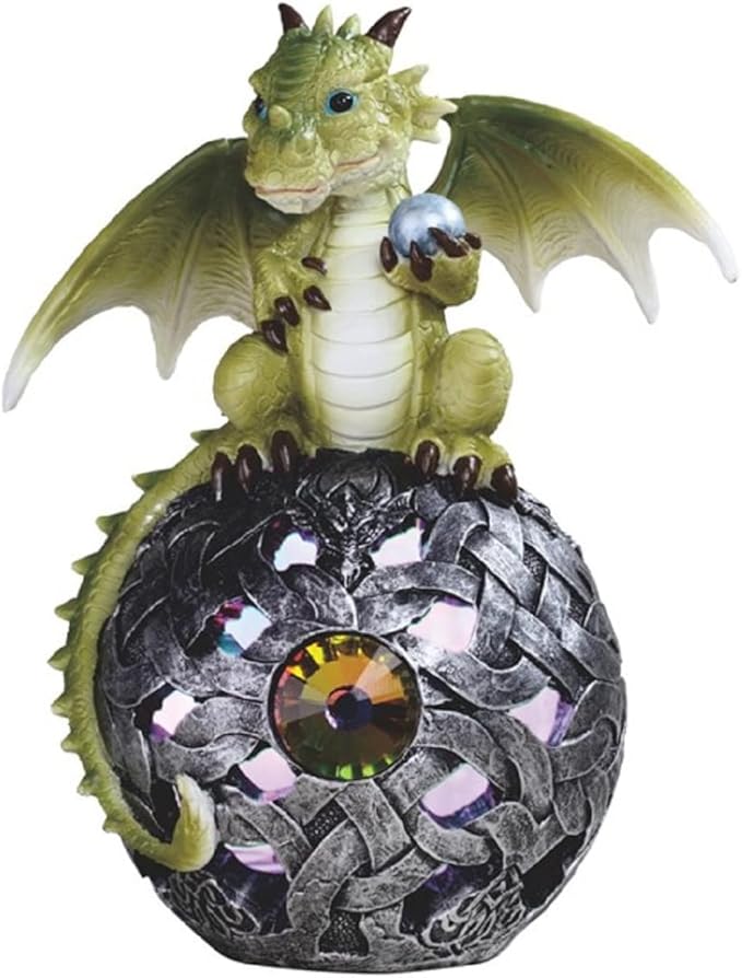 George S. Chen Imports LED Dragon Home Decor Statue Figurine Unique Gifts