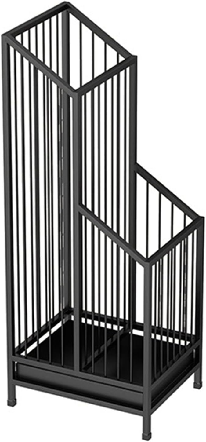 Indoor Large-capacity Umbrella Stand，Metal Umbrella Stand Hotel Commercial，Metal Standing Umbrella Holder，Metal Umbrella Holder，Large-capacity Entrance Umbrella Storage Rack For Hotel Offices(Black,25