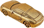Car Statue Study Brass Artware for Living Room House Warming Gift Decorative